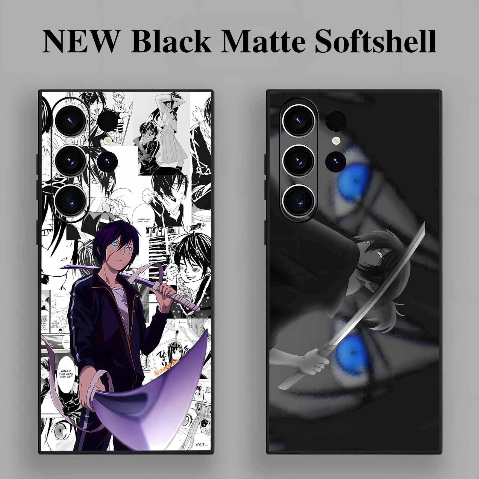 Phone Case Anime - Custodia per telefono anti-caduta morbida nera