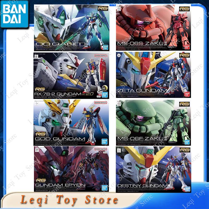 Bandai Gundam Rg - Bandai Originale RG MS-06F-06S 00 QAN