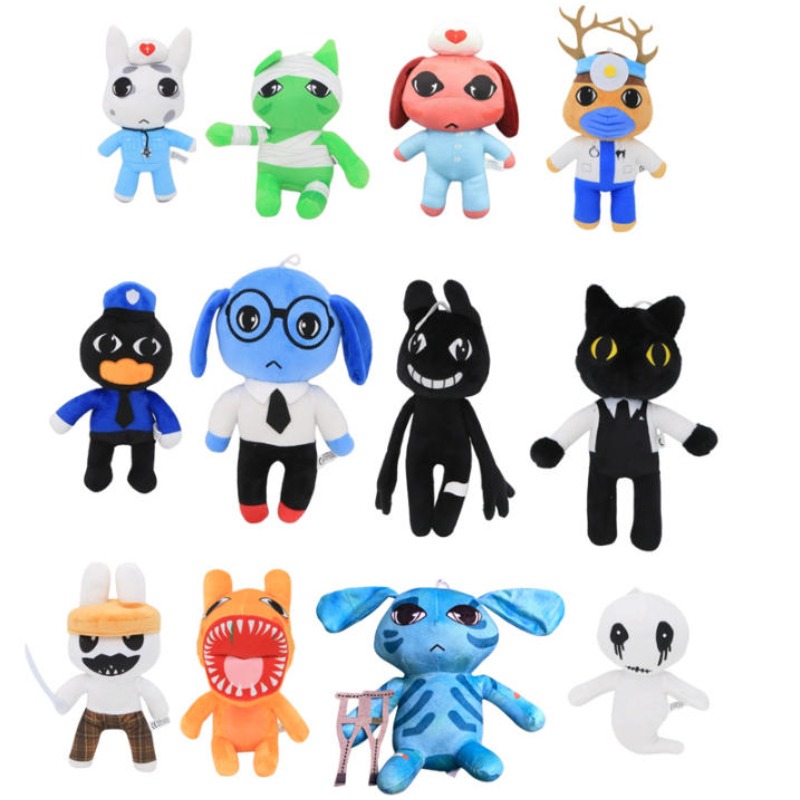 Anime Fan Merchandise - Peluche di Animali da Gioco Horror,