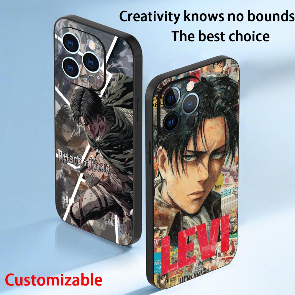 Phone Case Anime - Levi ackerman cool anime man modello