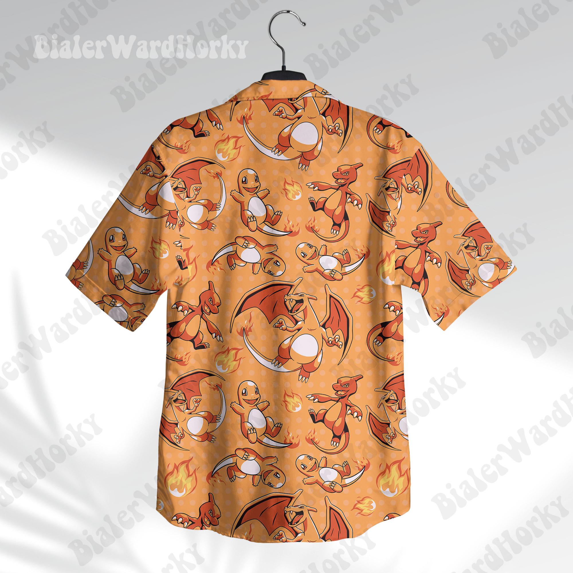 Camicia hawaiana Pokémon Chari - Anime Merchandise Online recensione e prezzo